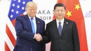 OSAKA, June 29, 2019 -- Chinese President Xi Jinping meets with U.S. President Donald Trump in Osaka, Japan, June 29, 2019. (Photo by Ju Peng/Xinhua via Getty) (Xinhua/Ju Peng via Getty Images)  - Fox Business News