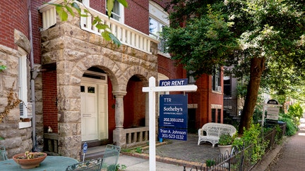 A "For Rent" sign in front of a building in the Capitol Hill neighborhood of Washington, DC, US, on Tuesday, Aug. 12, 2025. The Trump administration is considering selling shares of Fannie Mae and Freddie Mac in an offering that could start as early as this year, according to senior administration officials. Photographer: Al Drago/Bloomberg via Getty Images - Fox Business News