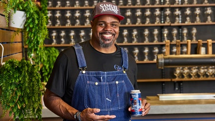 Vince Wilfork, the two-time Super Bowl champion with the New England Patriots, teamed up with Samuel Adams to produce a new lager. - Fox Business News