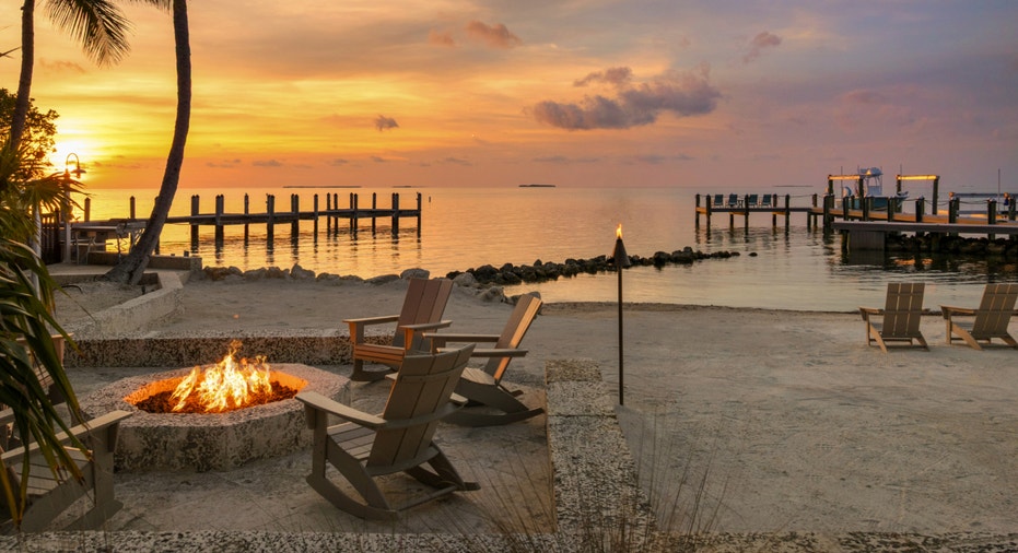 A view of the Florida Keys from Dave Portnoy's home.