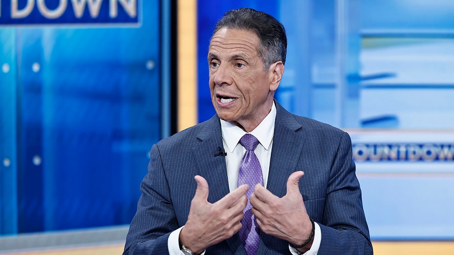 New York City mayor Andrew Como speaks during an interview