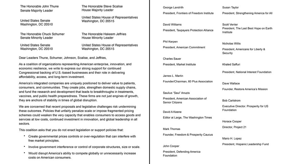 Business leaders call on Thune, Schumer demanding pro-American business policy in wake of shutdown