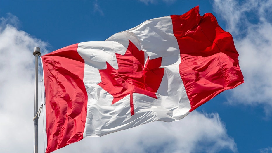 The flag of Canada
