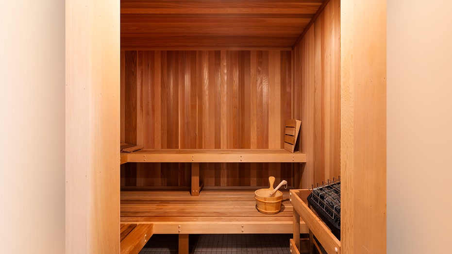 Home also has a sauna.