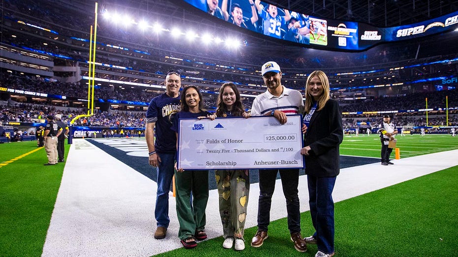 Folds of Honor Chargers game