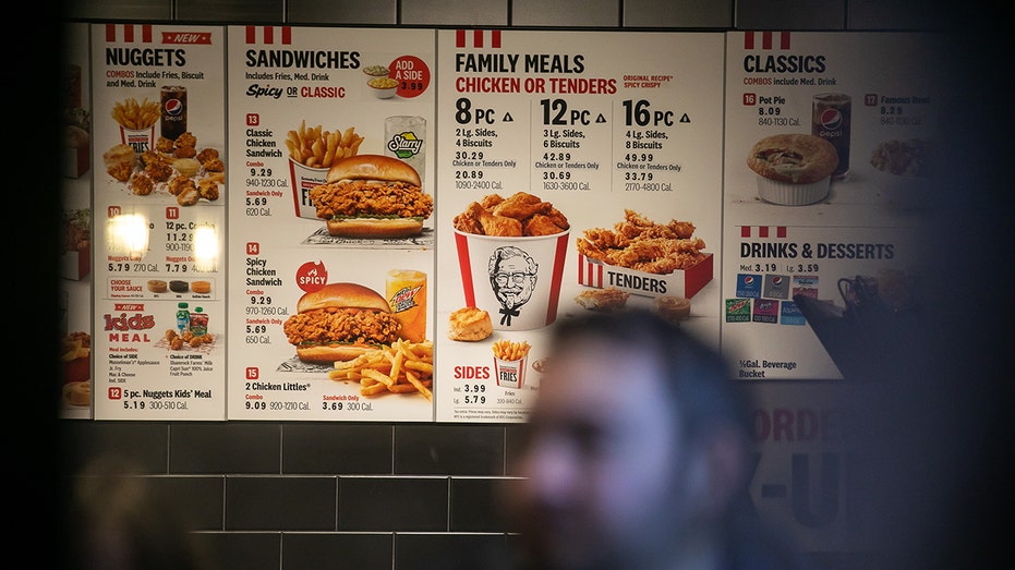 A KFC restaurant in New York.
