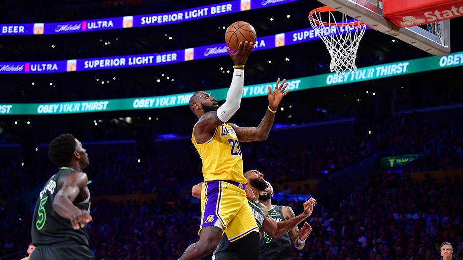 Lebron James tries to order