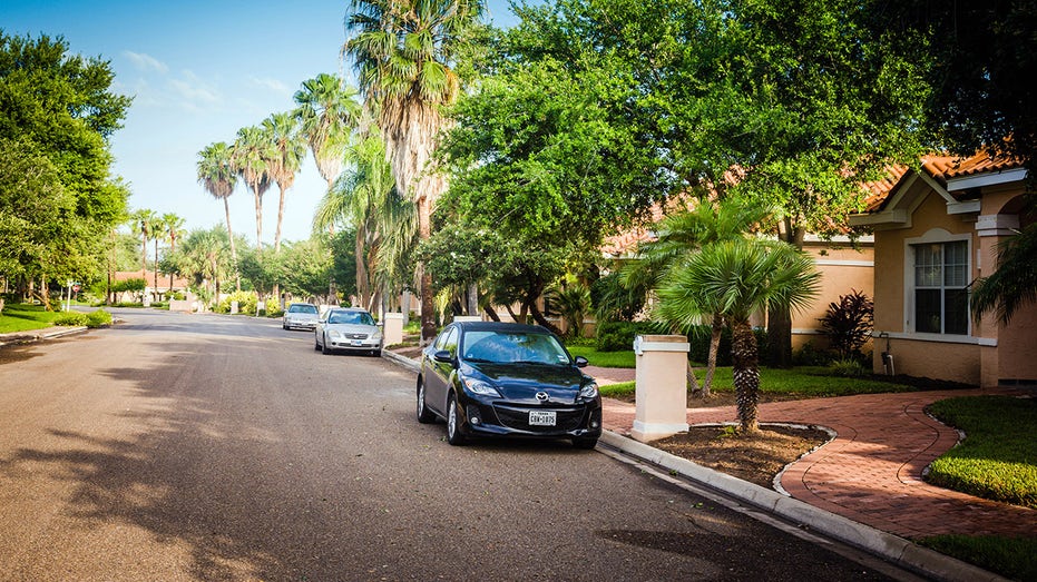 A neighborhood in McAllen, Texas.