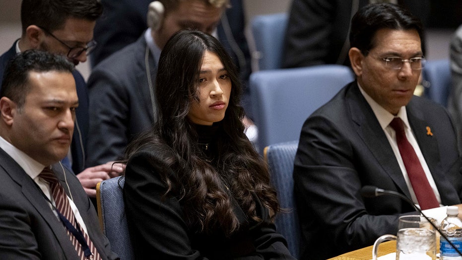 Noa Argamani at the UN Security Council