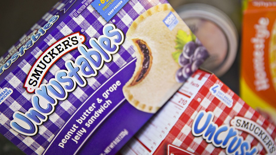 box of J.M. Smucker Co. Smucker's Uncrustables
