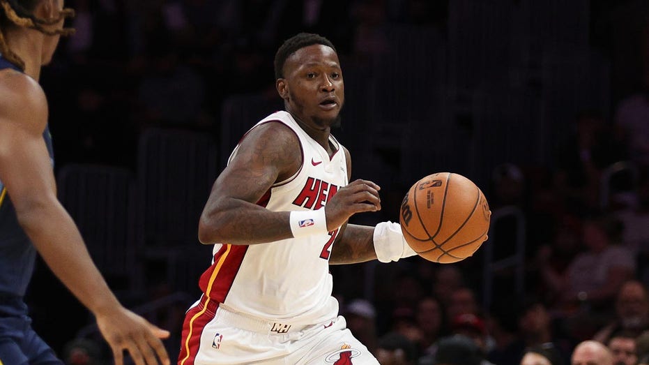 Terry Rozier dribbles basketball
