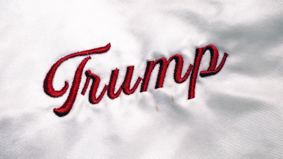 Trump name embroidered