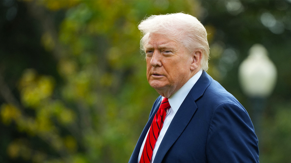 President Donald Trump at the White House