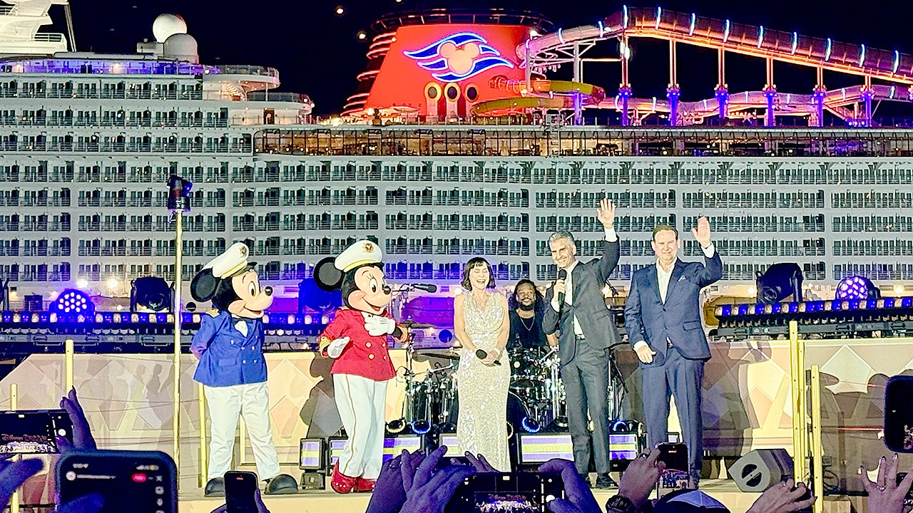 Disney launches newest cruise ship amid massive seafaring expansion Disney launches newest cruise ship amid massive seafaring expansion