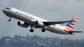 An American Airlines Airbus A321 airplane departs Los Angeles International Airport en route to Orlando on March 30, 2025 in Los Angeles, California. - Fox News