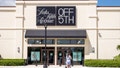 Florida, West Palm Beach, Palm Beach Outlet mall, Saks Fifth Avenue Off 5th entrance. - Fox News