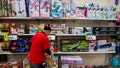 A worker stocks shelves in a toy aisle inside a Target store at the Serramonte Mall on Black Friday in Daly City, California, US, on Friday, Nov. 28, 2025. Americans are planning to spend more this holiday season than last year, according to credit reporting firm TransUnion. Photographer: David Paul Morris/Bloomberg via Getty Images - Fox News
