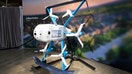 Amazon's new MK30 Prime Air drone is displayed during Amazon's "Delivering the Future" event at the company's BFI1 Fulfillment Center, Robotics Research and Development Hub in Sumner, Washington on October 18, 2023. - Fox Business News