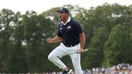 Bryson DeChambeau of Team United States reacts after making his putt to win the 11th hole during the Saturday afternoon four-balls matches of the 2025 Ryder Cup at Black Course at Bethpage State Park Golf Course on Sept. 27, 2025 in Farmingdale, New York.  - Fox Business News
