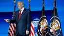  U.S. President Donald Trump arrives on stage to deliver remarks during the America Business Forum at the Kaseya Center on November 5, 2025 in Miami, Florida. - Fox Business News