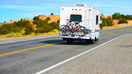 Tourist driving RV on a deserted road in New Mexico during the day - Fox Business News