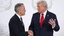 President Donald Trump greets Canada’s Prime Minister Mark Carney during a world leaders’ summit on ending the Gaza war on Oct. 13, 2025, in Sharm El-Sheikh, Egypt.  - Fox Business News