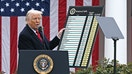 President Donald Trump delivers remarks on reciprocal tariffs as US Secretary of Commerce Howard Lutnick holds a chart during an event in the Rose Garden. On Friday, Trump announced the rollback of tariffs on certain imported goods.  - Fox Business News