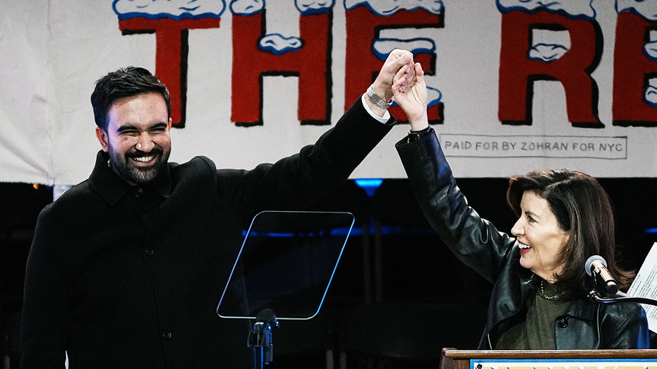 Zohran Mamdani and Kathy Hochul