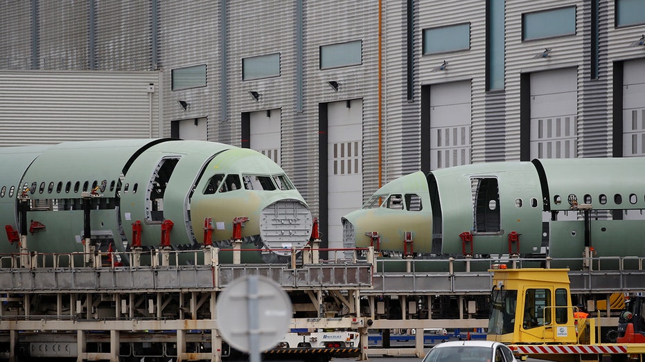 The Airbus facility in Montoir-de-Bretagne near Saint-Nazaire