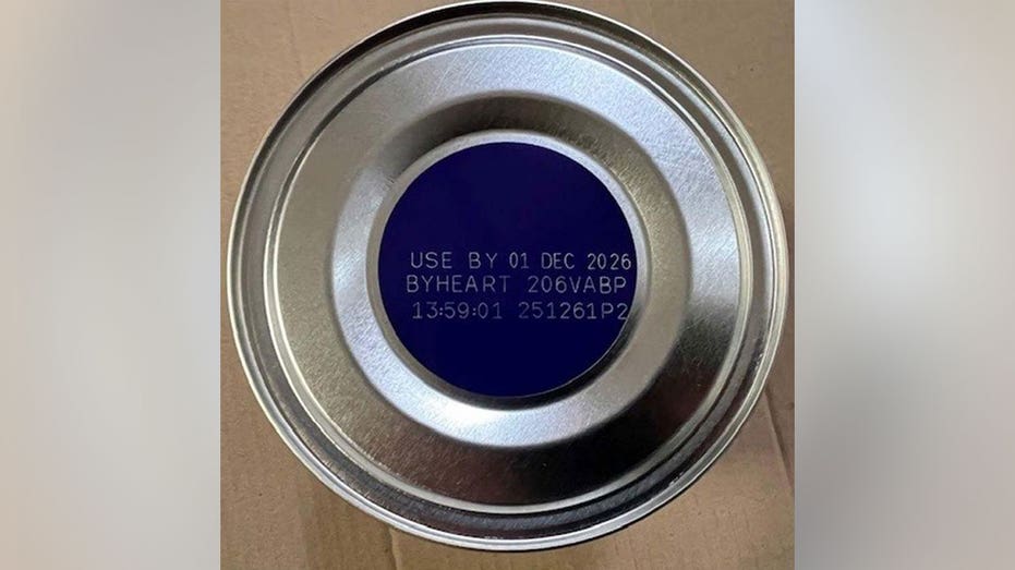 the expiration date on baby formula