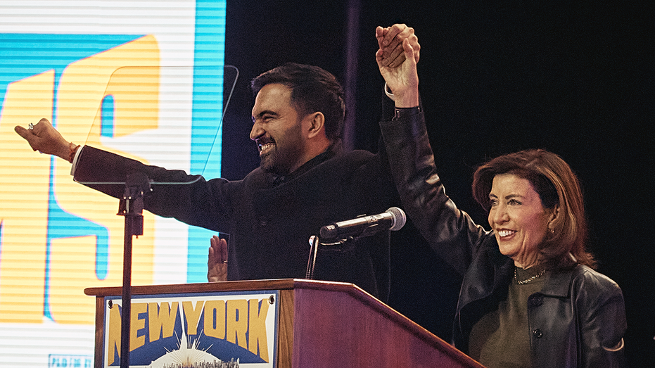 Zohran Mamdani and Kathy Hochul
