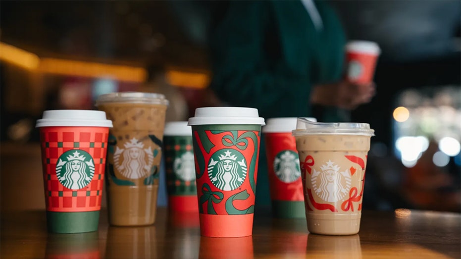 The Starbucks 2025 holiday cups will include red and green accents and new designs.