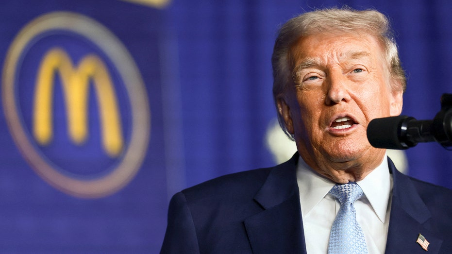 Trump speaks at McDonald's summit