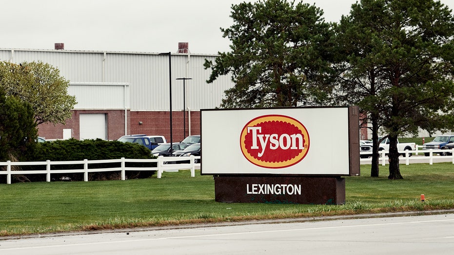 Tyson Foods beef plant in Lexington, Nebraska