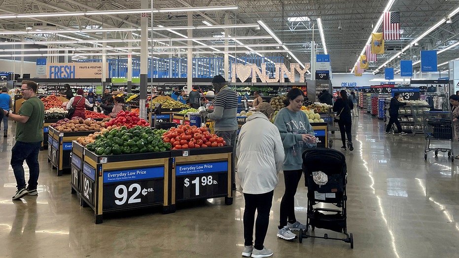 Walmart store in New Jersey