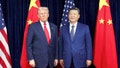 President Donald Trump and Chinese President Xi Jinping stand next to each other, as they hold a bilateral meeting at Gimhae International Airport, on the sidelines of the Asia-Pacific Economic Cooperation (APEC) summit, in Busan, South Korea, Oct. 30, 2025. - Fox News