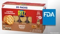 Ritz Peanut Butter Cracker Sandwiches were recalled in eight states after mislabeling put peanut butter inside cheese-labeled packs, posing a severe allergy risk. - Fox News
