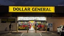 Dollar General logo is seen on the store in Austin, United States on Oct. 20, 2025. - Fox Business News