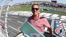 Greg Biffle poses with the green flag in the flagstand prior to the NASCAR Cup Series Bank of America ROVAL 400 at Charlotte Motor Speedway on Oct. 13, 2024 in Concord, North Carolina.  - Fox Business News