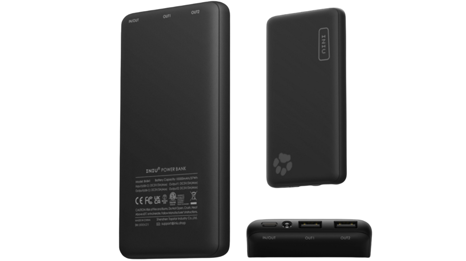 A portable powerbank sold on Amazon that was recalled due to fire and burn hazard.