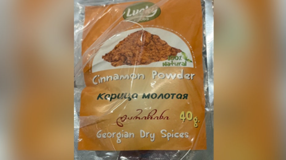 Lucky Foods brand Cinnamon Powder in organ vacuum-sealed bag