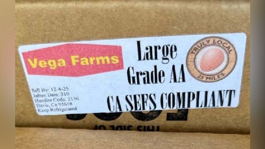 A California farm is recalling a number of its eggs due to possible salmonella contamination.