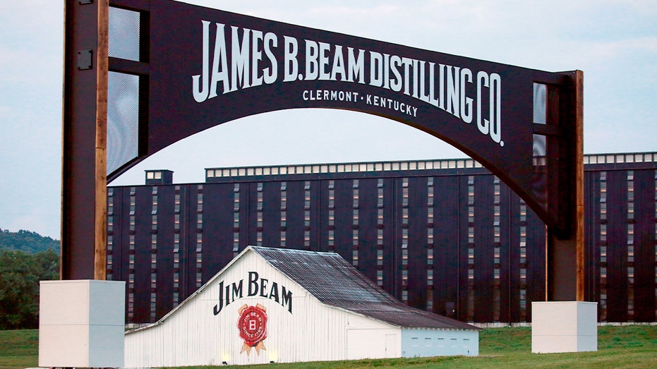 Entrance to the James B. Beam Distillery
