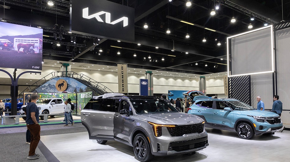 Kia at the Los Angeles Auto Show