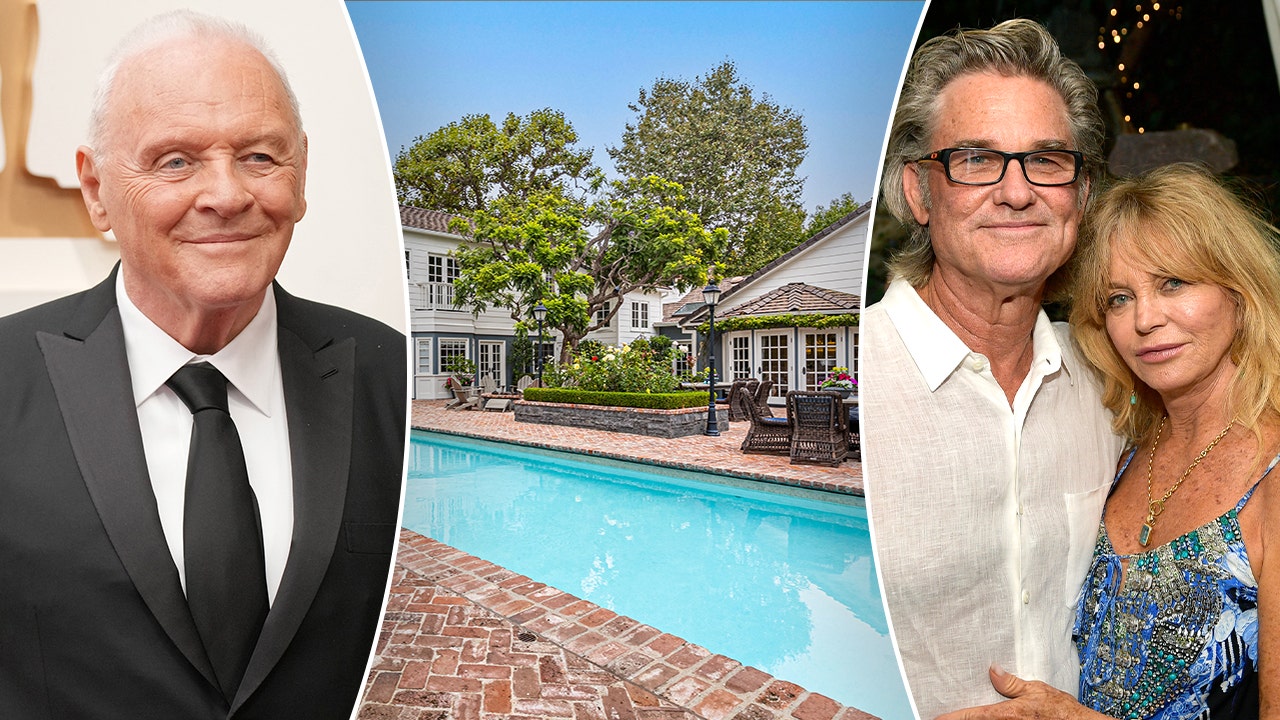 Anthony Hopkins purchases Goldie Hawn and Kurt Russell’s former Pacific Palisades home for  million
