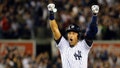 Derek Jeter of the New York Yankees celebrates after a game winning RBI hit in the ninth inning against the Baltimore Orioles in his last game ever at Yankee Stadium on Sept. 25, 2014 in the Bronx borough of New York City. - Fox News