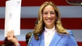 New Jersey Governor Mikie Sherrill shows her first executive order following being sworn during her inauguration ceremony at the New Jersey Performing Arts Center in Newark, N.J., Jan. 20, 2026. - Fox News