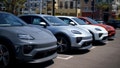 New Porsche vehicles for sale at a Porsche dealership in Los Angeles, California, US, on Wednesday, April 30, 2025. - Fox News