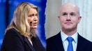 Senator Cynthia Lummis faces setback as Senate Banking Committee postpones crypto bill markup following industry opposition from Coinbase CEO Brian Armstrong. - Fox Business News