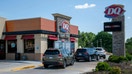 Cars line up in the drive thru lane to pick up their food at the local Dairy Queen in Lansing, Kansas. - Fox Business News
